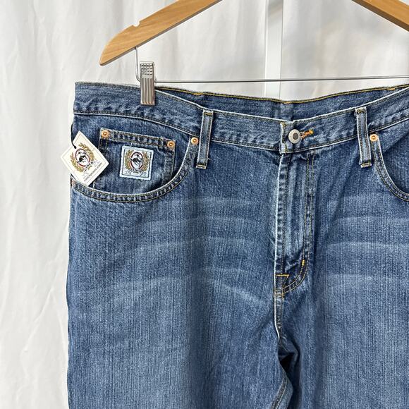 Cinch Jeans Mens 40x30 White Label Relaxed Fit Straight Leg - Picture 6 of 11